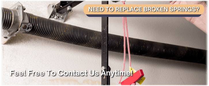 Broken Garage Door Spring San Jose CA
