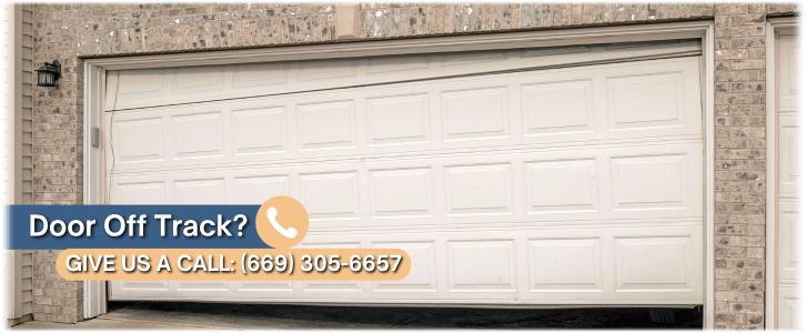 Garage Door Off Track In San Jose CA